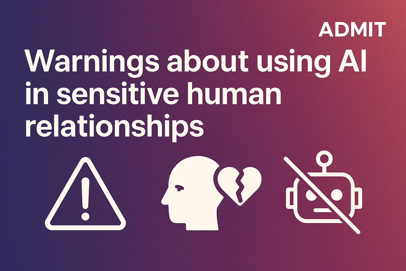 أهم 10تحذيرات استخدام الذكاء الاصطناعي 