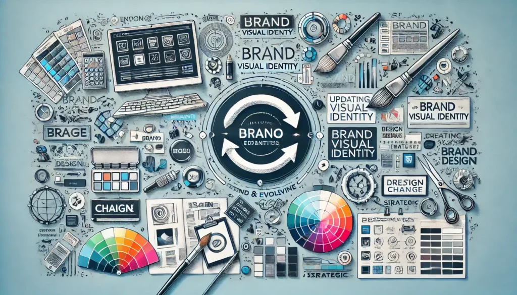 تصميم الهوية البصرية: حجر الأساس في بناء العلامة التجارية