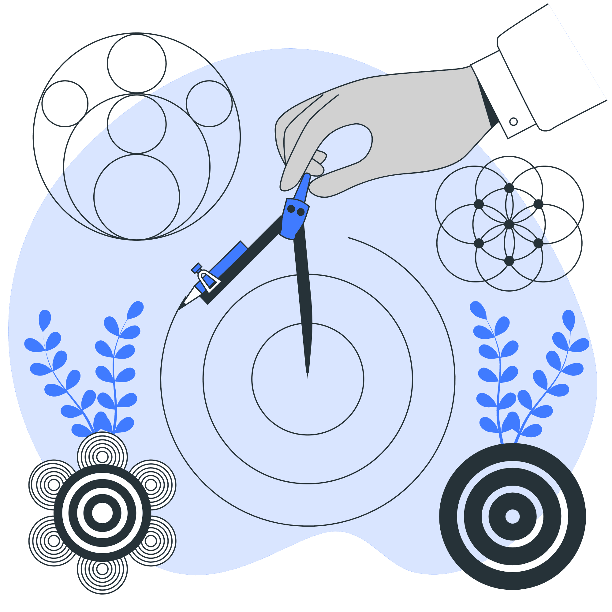 تصميم الهوية البصرية: حجر الأساس في بناء العلامة التجارية