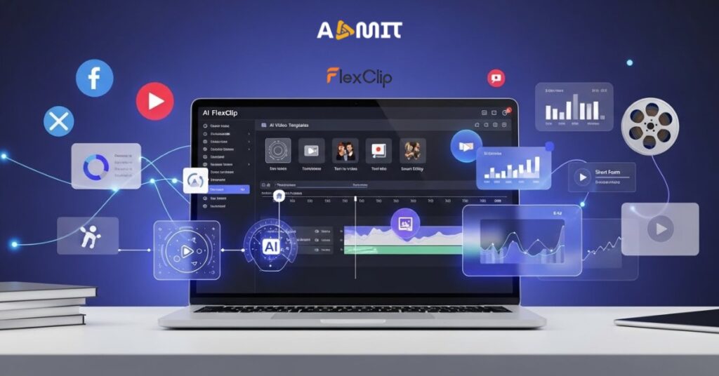 FlexClip is a professional AI-powered video creation platform for marketers and content creators