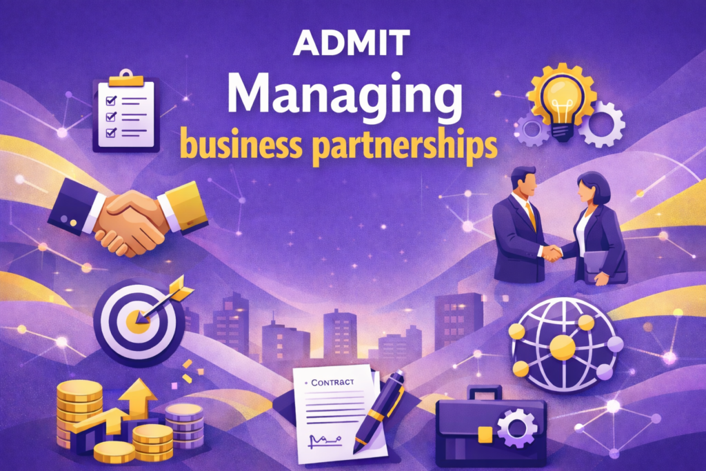 Managing business partnerships lifecycle roles and ongoing review