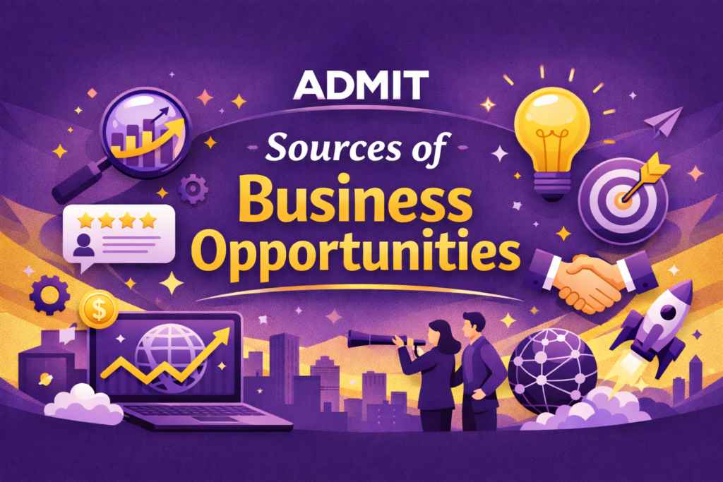 What are the sources of opportunity in business? Discover opportunities for sustainable growth